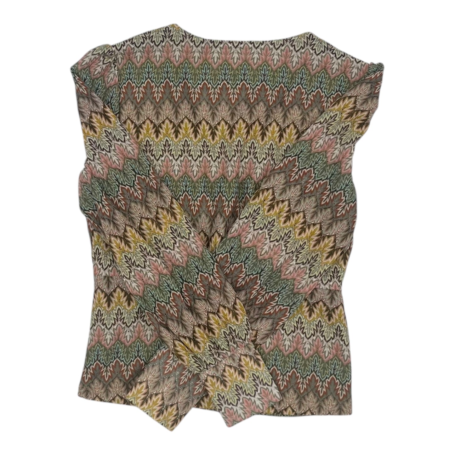 Blouse Ls By Clothes Mentor In Brown, Size:S