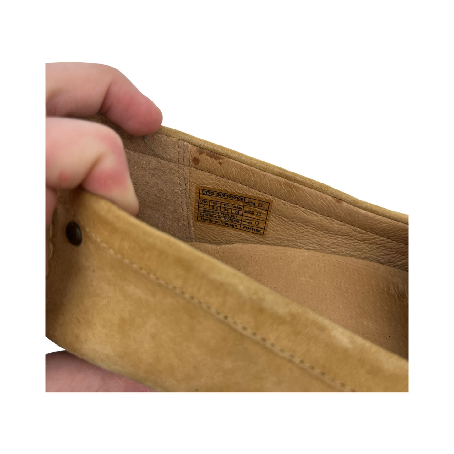 Shoes Designer By Ugg In Brown, Size:7