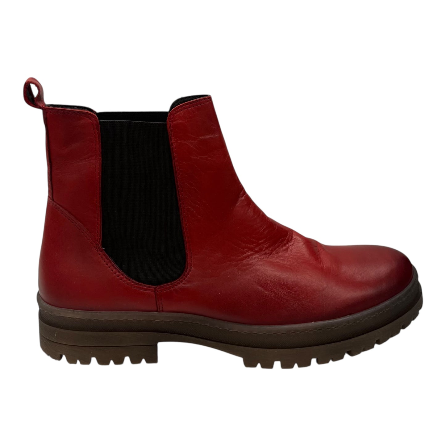 Boots Leather By Miz Mooz In Red, Size:10.5