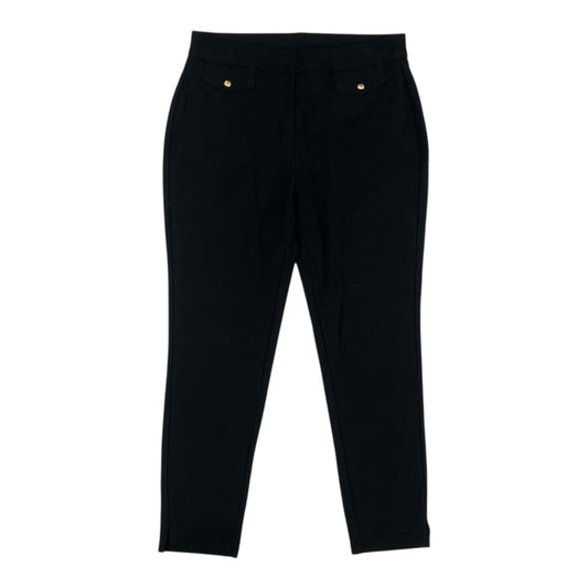 Pants Designer By Michael Kors In Black, Size:L
