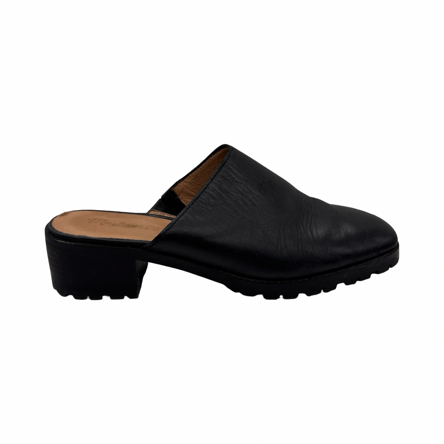 Shoes Heels Block By Madewell In Black, Size:7.5