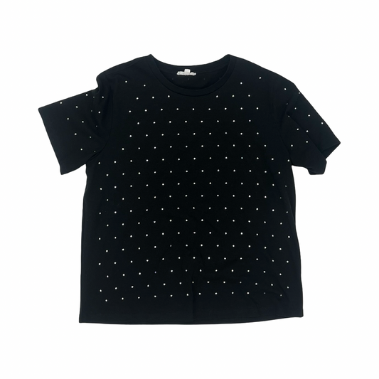 Top Ss By Geegee In Black, Size:L
