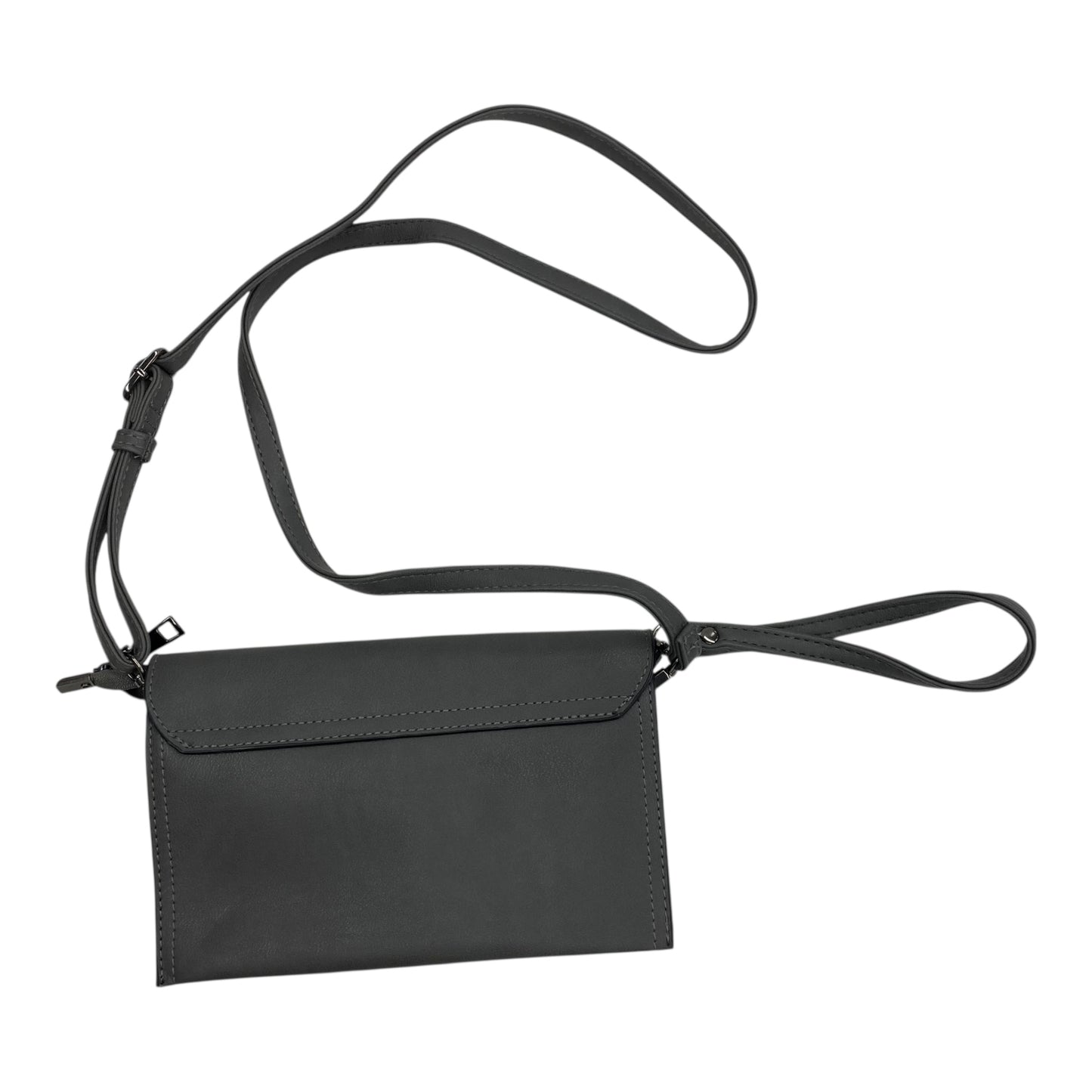 Crossbody By Cme In Grey, Size:Medium