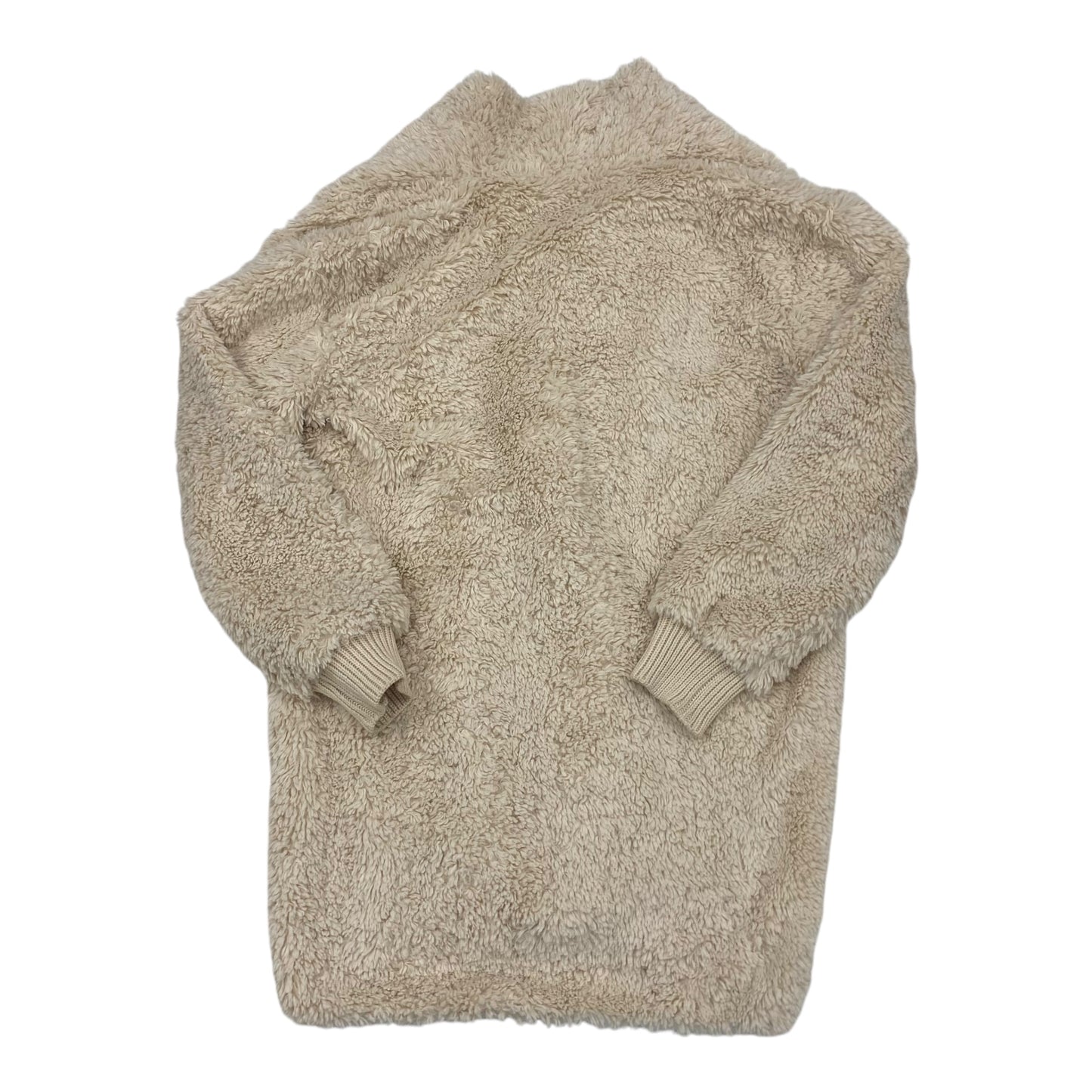 Jacket Faux Fur & Sherpa By Me Jane In Cream, Size:L