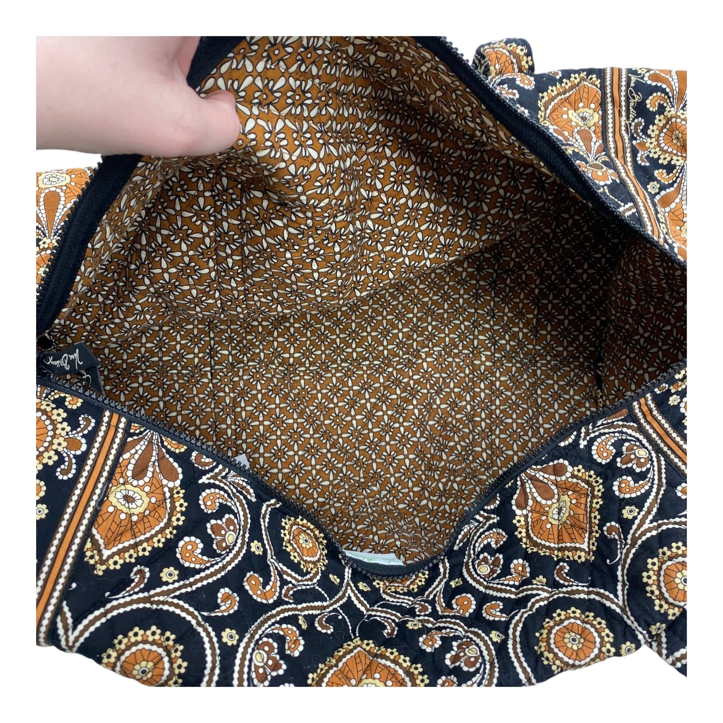 Tote By Vera Bradley In Black, Size:Large