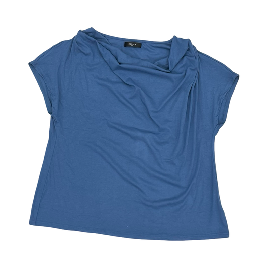 Top Ss By Zesica In Blue, Size:Xxl