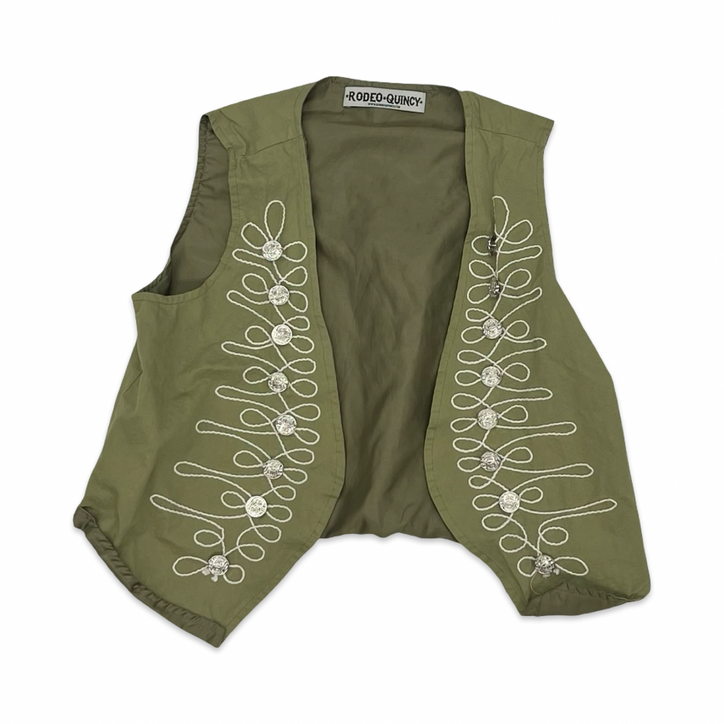 Vest Other By Clothes Mentor In Green, Size:S