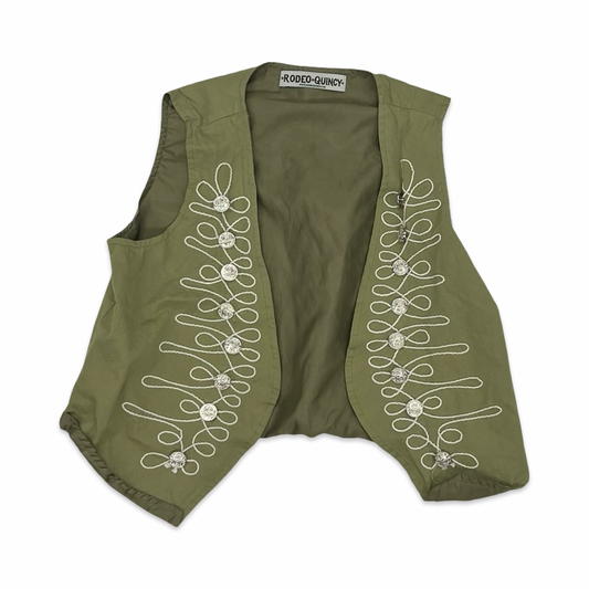 Vest Other By Clothes Mentor In Green, Size:S