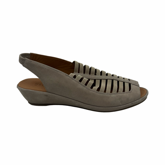 Sandals Heels Wedge By Kenneth Cole In Tan, Size:6.5