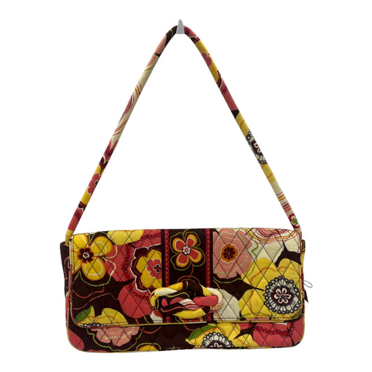 Handbag By Vera Bradley In Brown & Red, Size:Medium