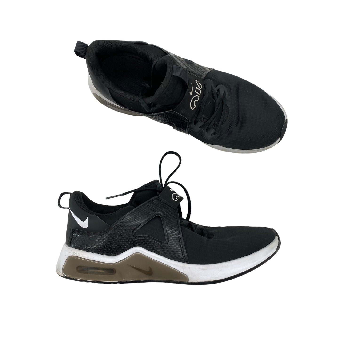 BLACK SHOES ATHLETIC by NIKE Size:10