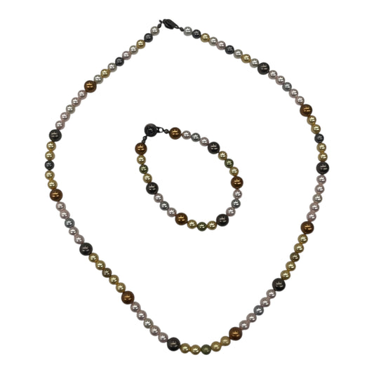Necklace Set By Clothes Mentor In Multi, Size:02 Piece Set