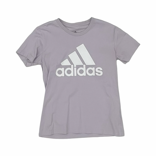 Athletic Top Ss By Adidas In Purple, Size:Xs