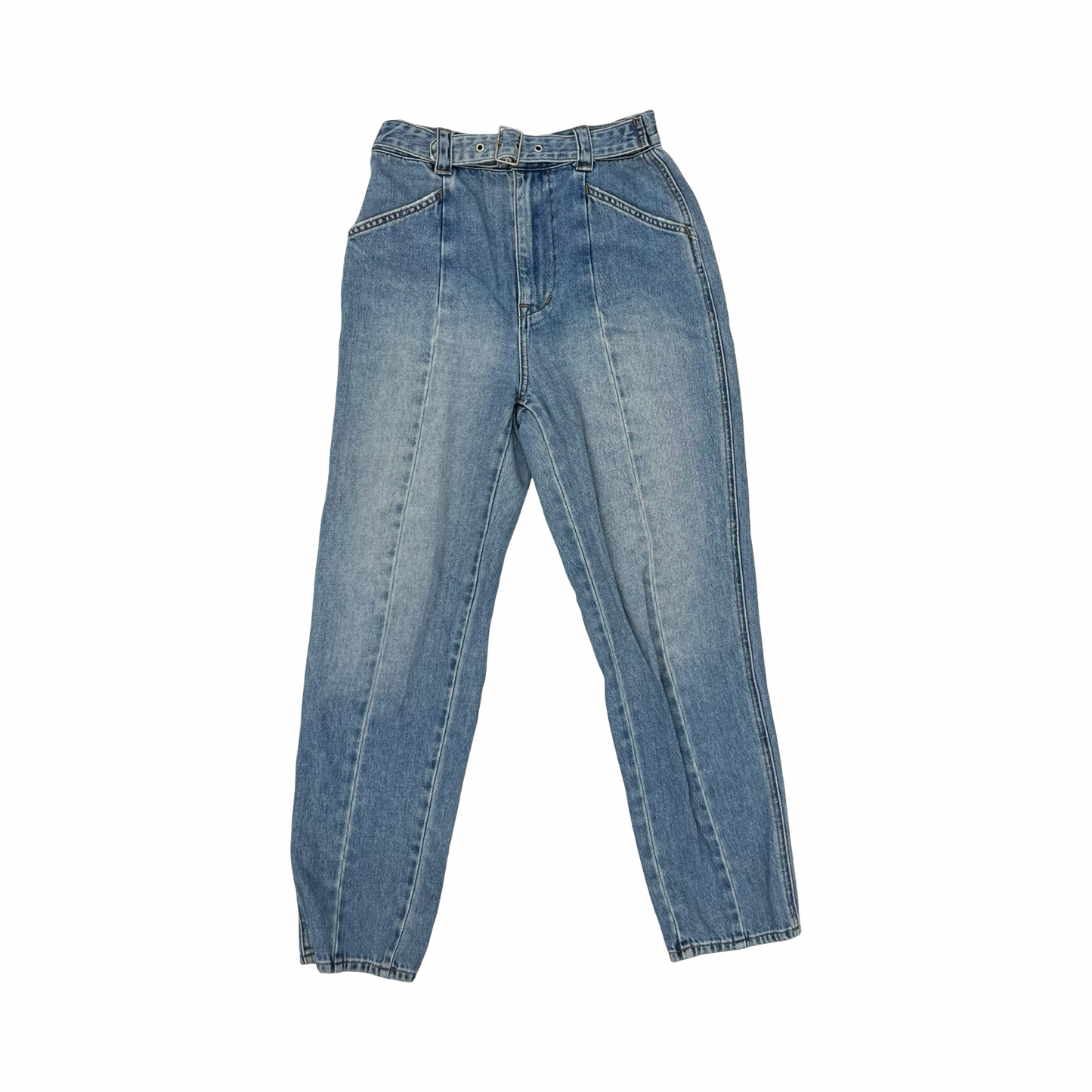 Jeans Straight By Madewell In Blue Denim, Size:2