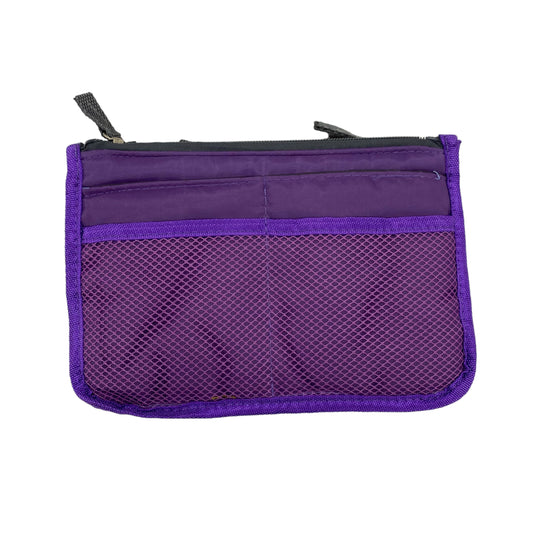 PURPLE MAKEUP BAG by CLOTHES MENTOR Size:MEDIUM