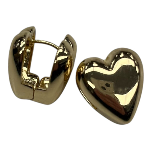 Earrings Hoop By Clothes Mentor In Gold