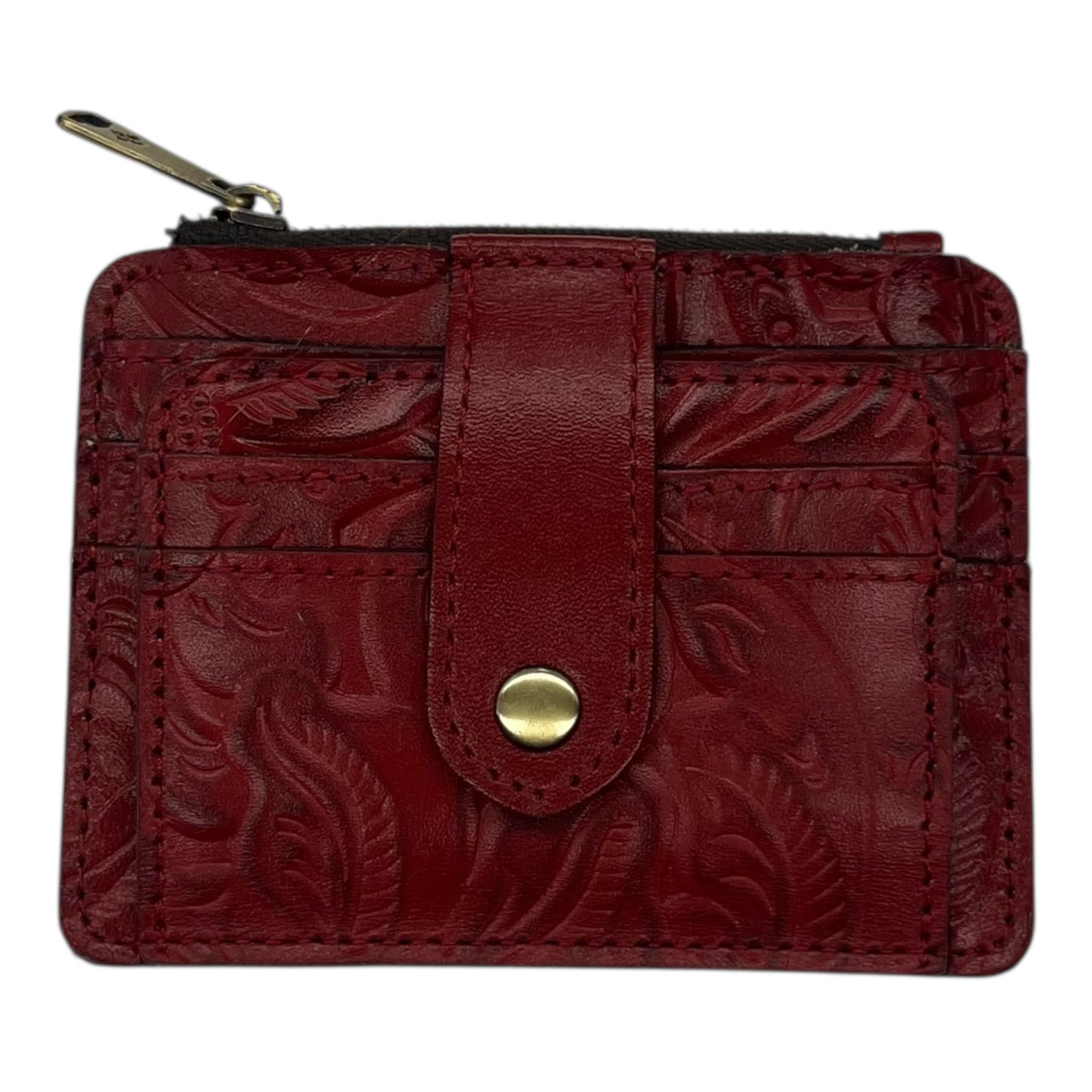 Id/Card Holder Designer By Patricia Nash In Red