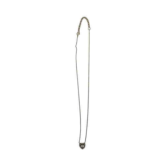 Necklace Pendant By Clothes Mentor In Gold