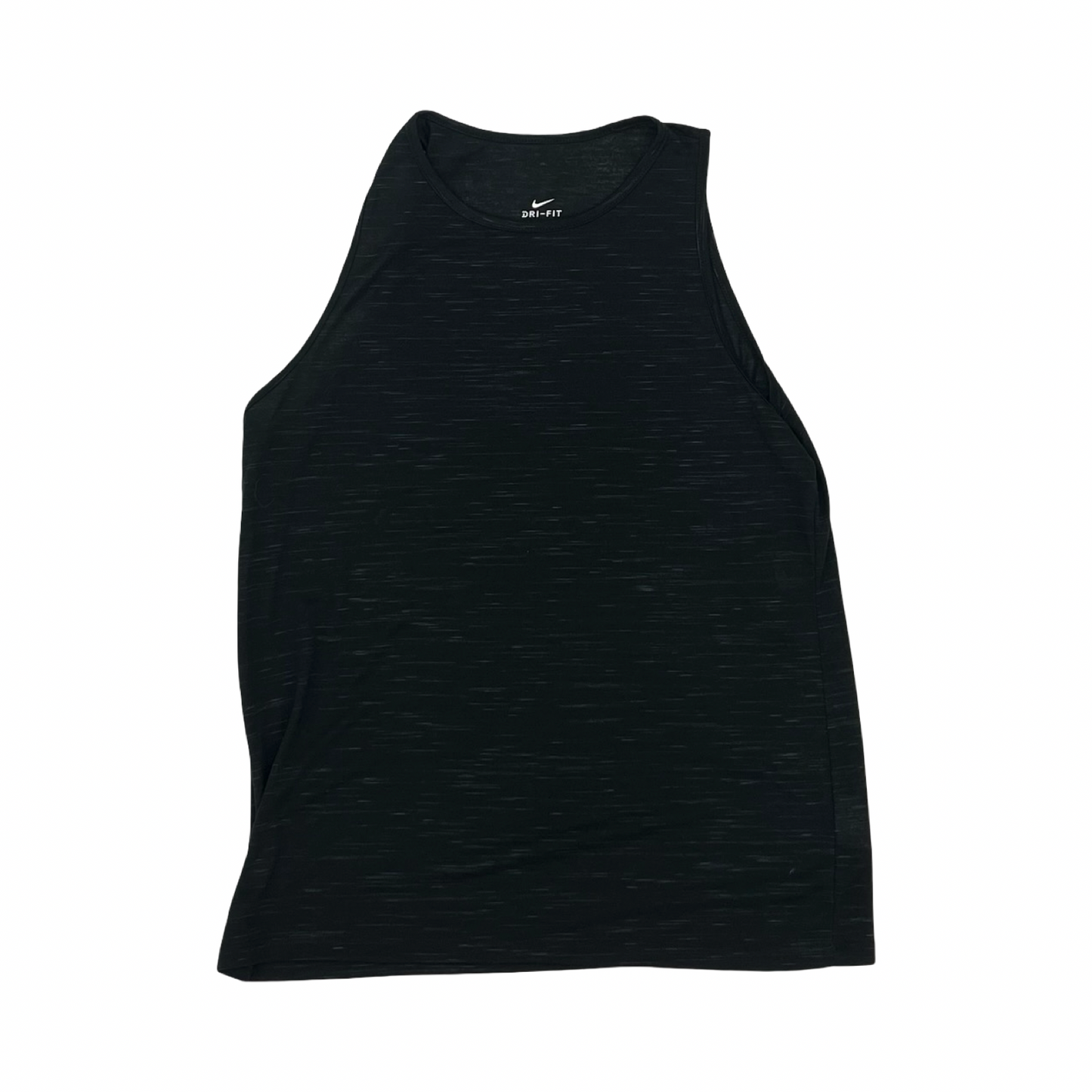 Athletic Tank Top By Nike Apparel In Black, Size:L