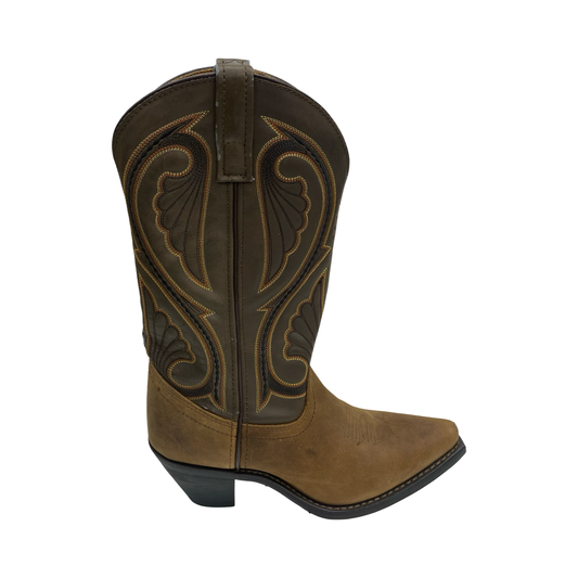 Boots Western By Laredo In Brown, Size:7
