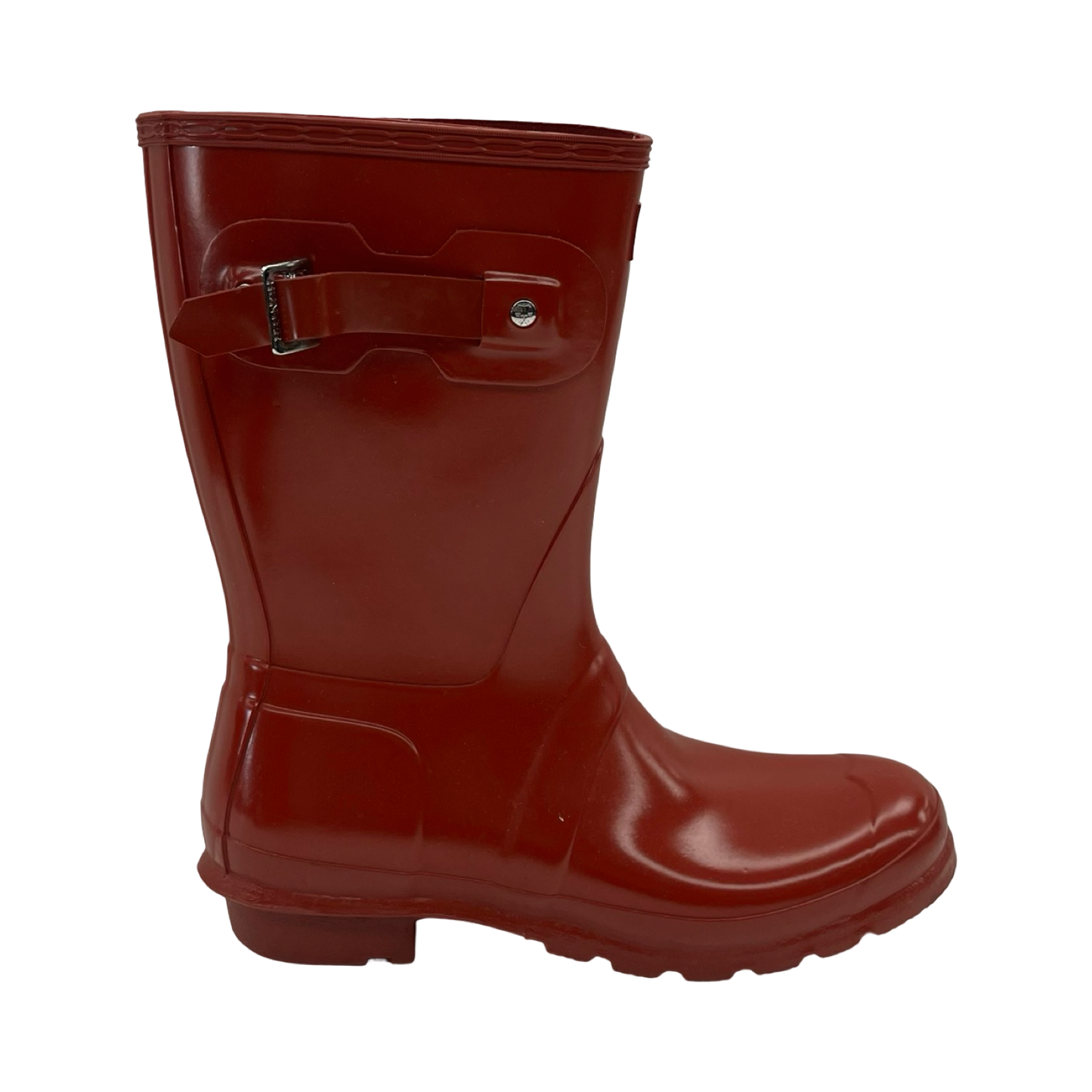 Boots Rain By Hunter In Red, Size:9