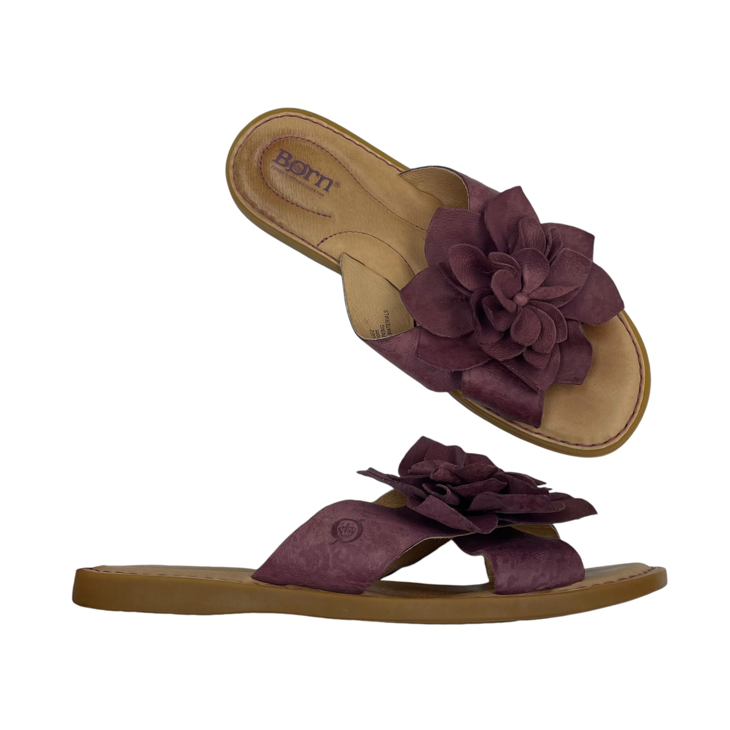 Sandals Flats By Born In Purple