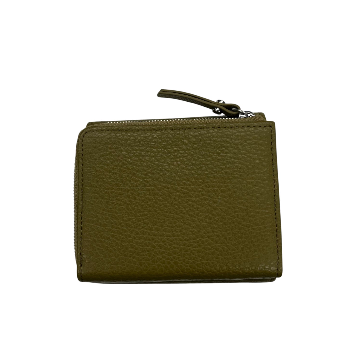 Wallet Leather By Cma In Green, Size:Medium