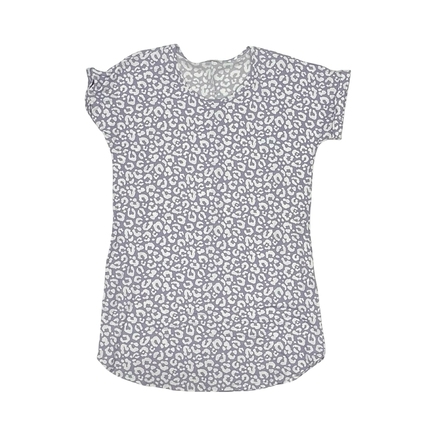 Dress Casual Short By Clothes Mentor In Purple & White, Size:S