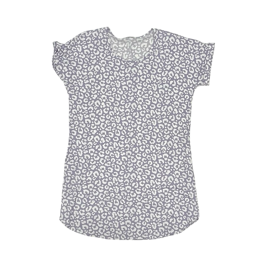 Dress Casual Short By Clothes Mentor In Purple & White, Size:S