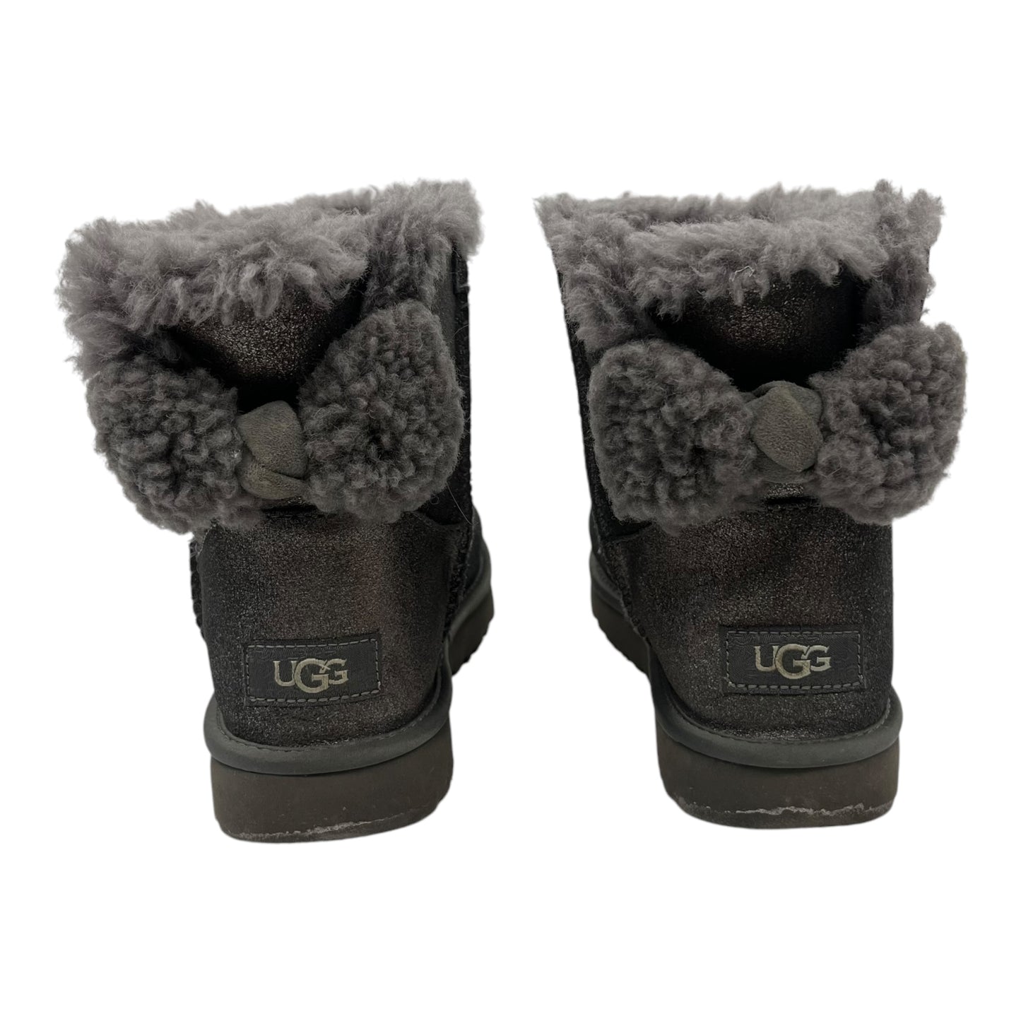 Boots Designer By Ugg In Grey, Size:6