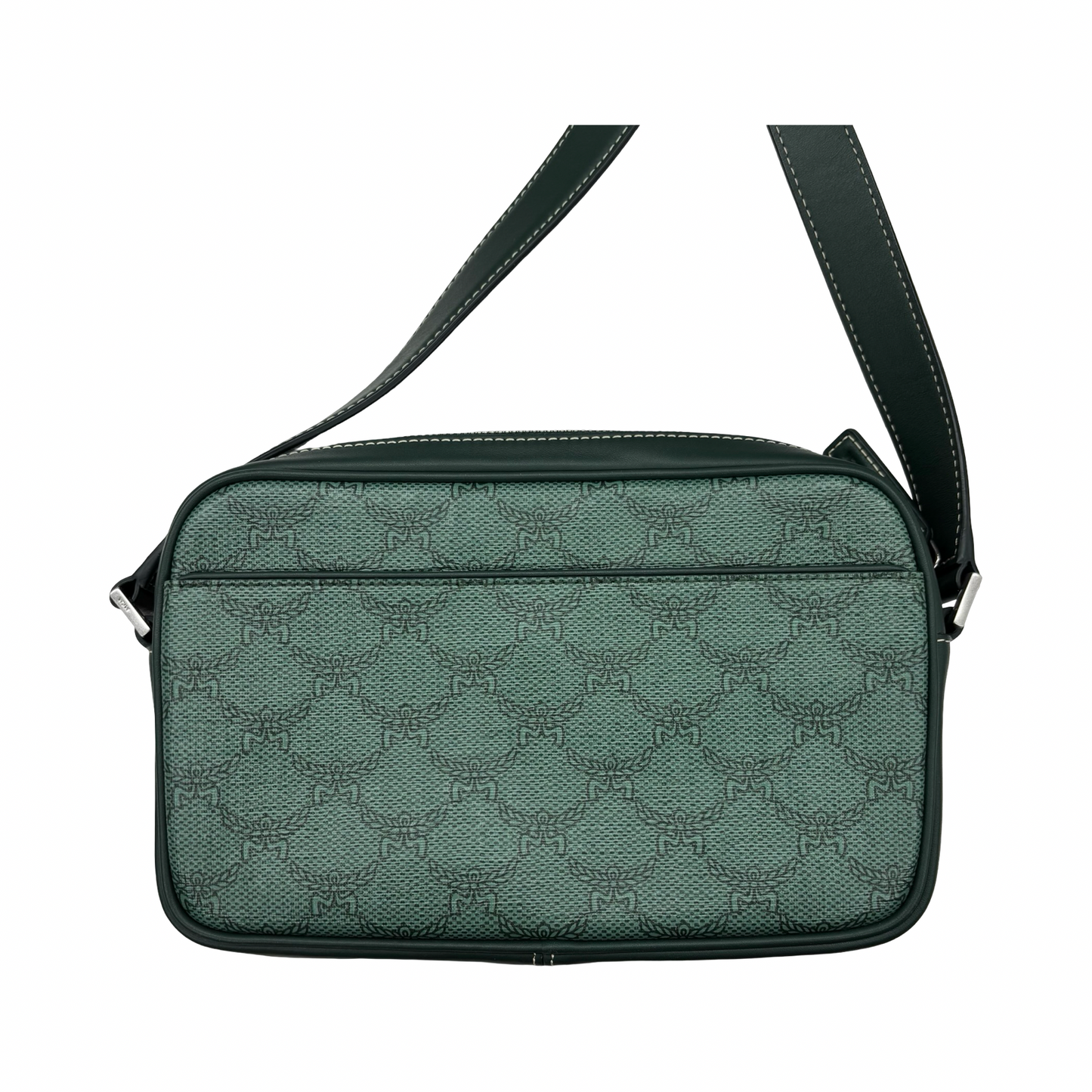 Crossbody Luxury Designer By Mcm In Green, Size:Medium