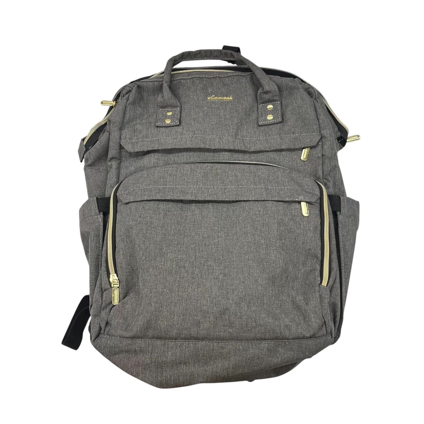 Backpack By Clothes Mentor In Grey, Size:Medium