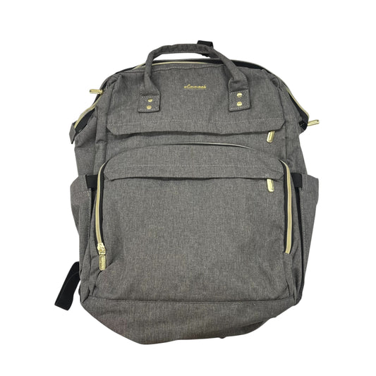 Backpack By Clothes Mentor In Grey, Size:Medium
