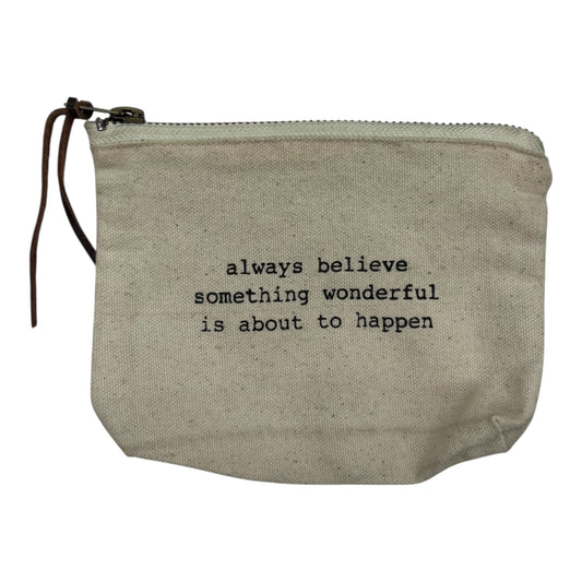 Coin Purse By Clothes Mentor In Tan, Size:Small