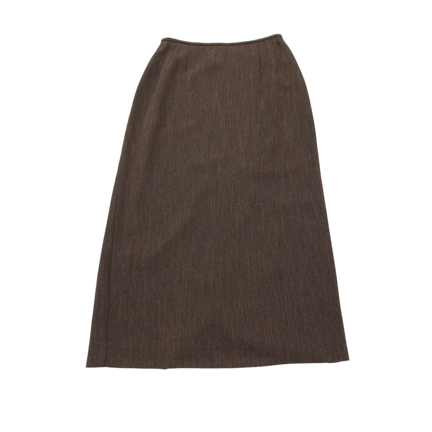 BROWN SKIRT MAXI by KASPER Size:12