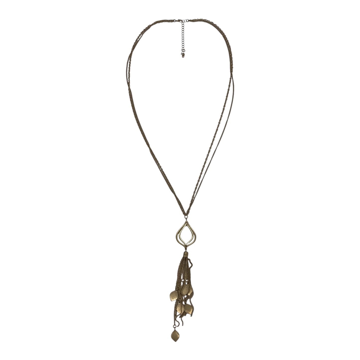Necklace Lariat & Y-Drop By  Cme In Gold