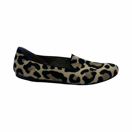 Shoes Flats By Rothys In Leopard Print, Size:9.5