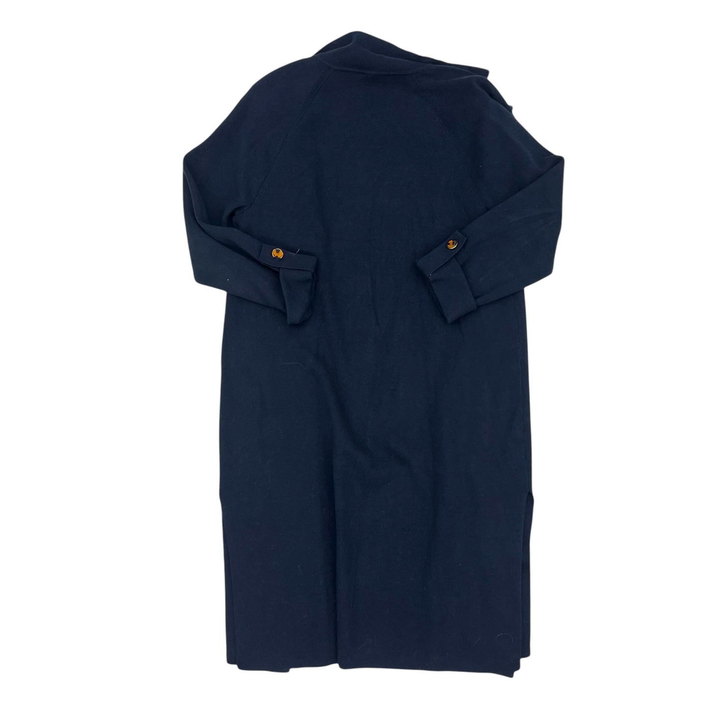 Sweater Cardigan By Ann Taylor In Navy, Size:Mp