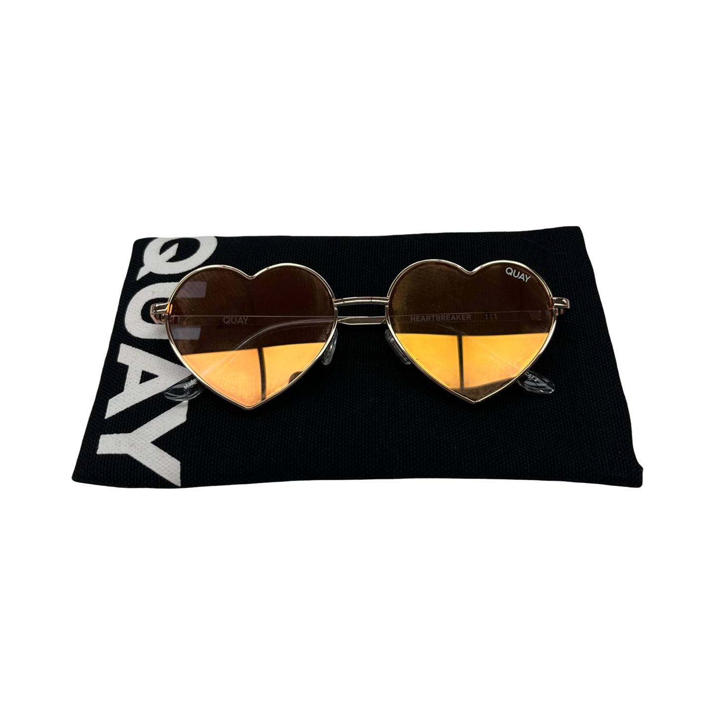 Sunglasses By Quay In Gold