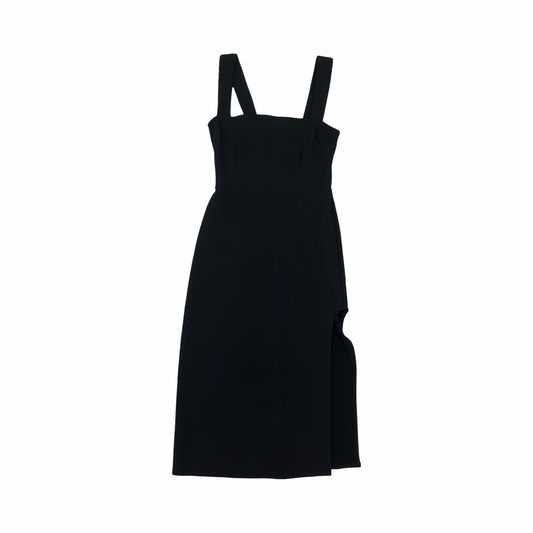 Dress Party Midi By Abercrombie And Fitch In Black, Size:M
