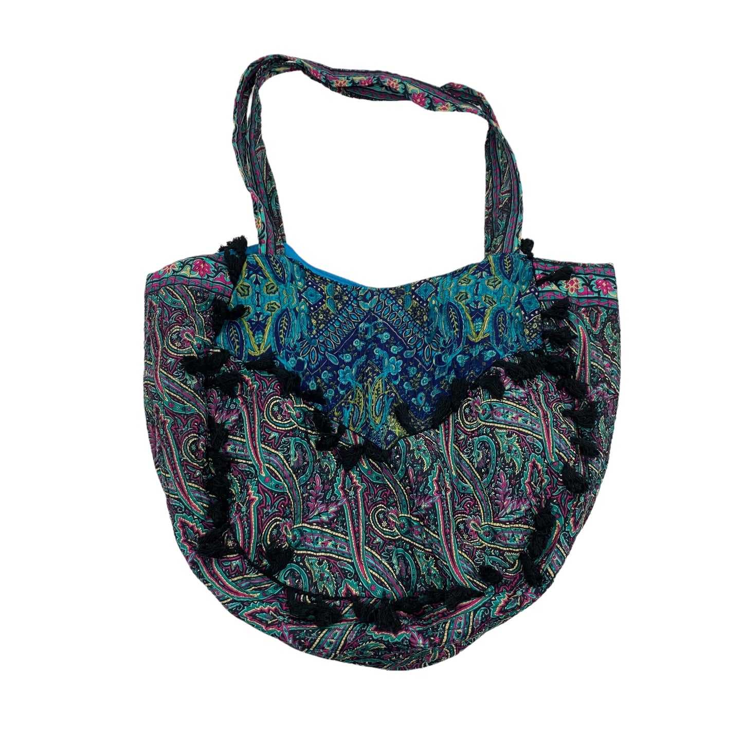 TEAL TOTE by EARTHBOUND Size:MEDIUM