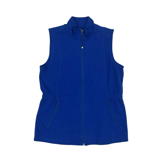 Vest Other By Talbots In Blue, Size:M