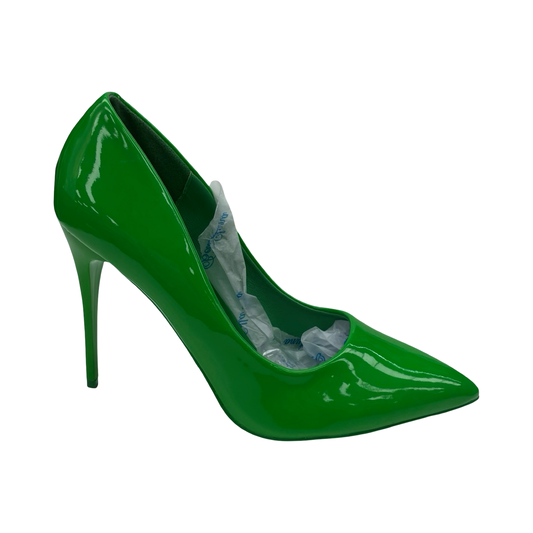 Shoes Heels Stiletto By Clothes Mentor In Green, Size:10