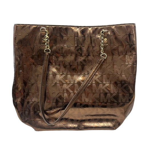 Handbag Designer By Michael Kors In Brown, Size:Large