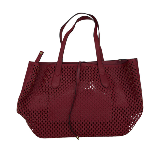 Tote By Clothes Mentor In Red, Size:Medium