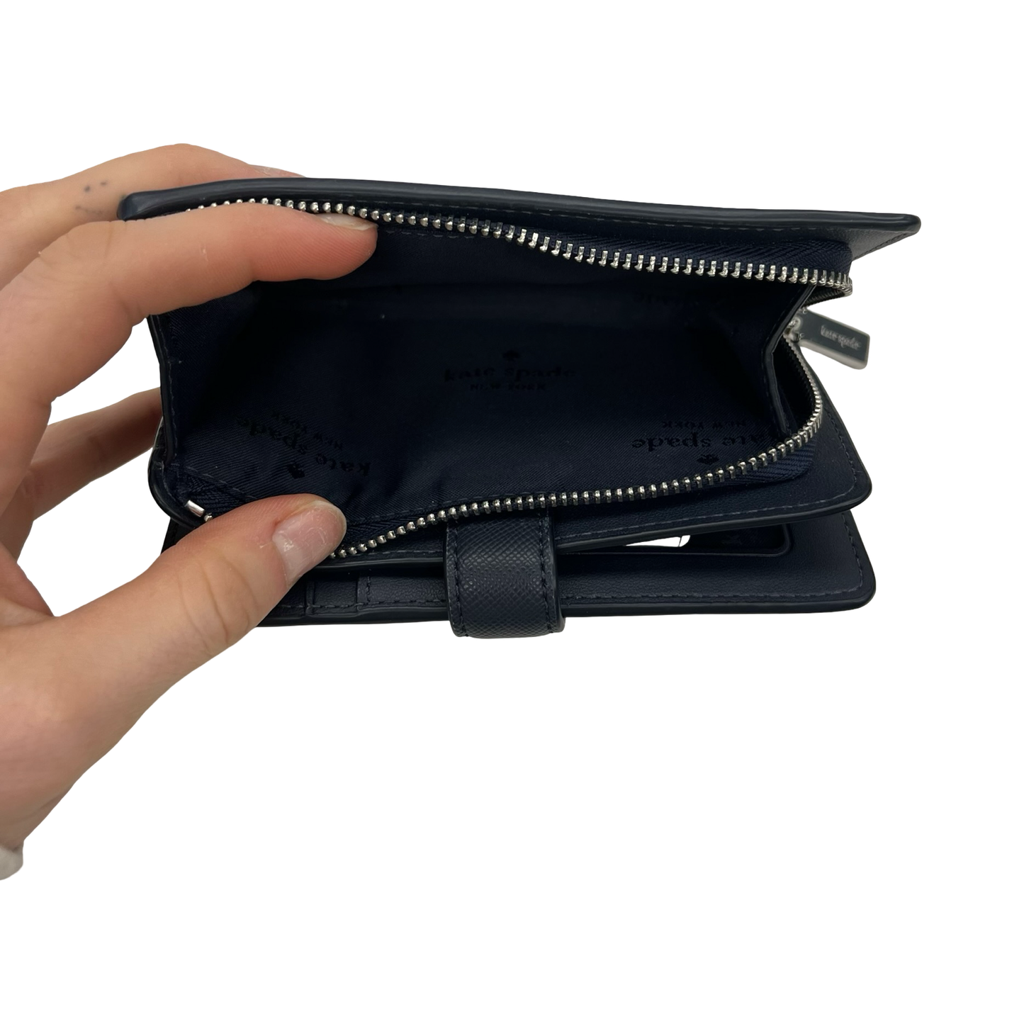 Wallet Designer By Kate Spade In Blue, Size:Medium