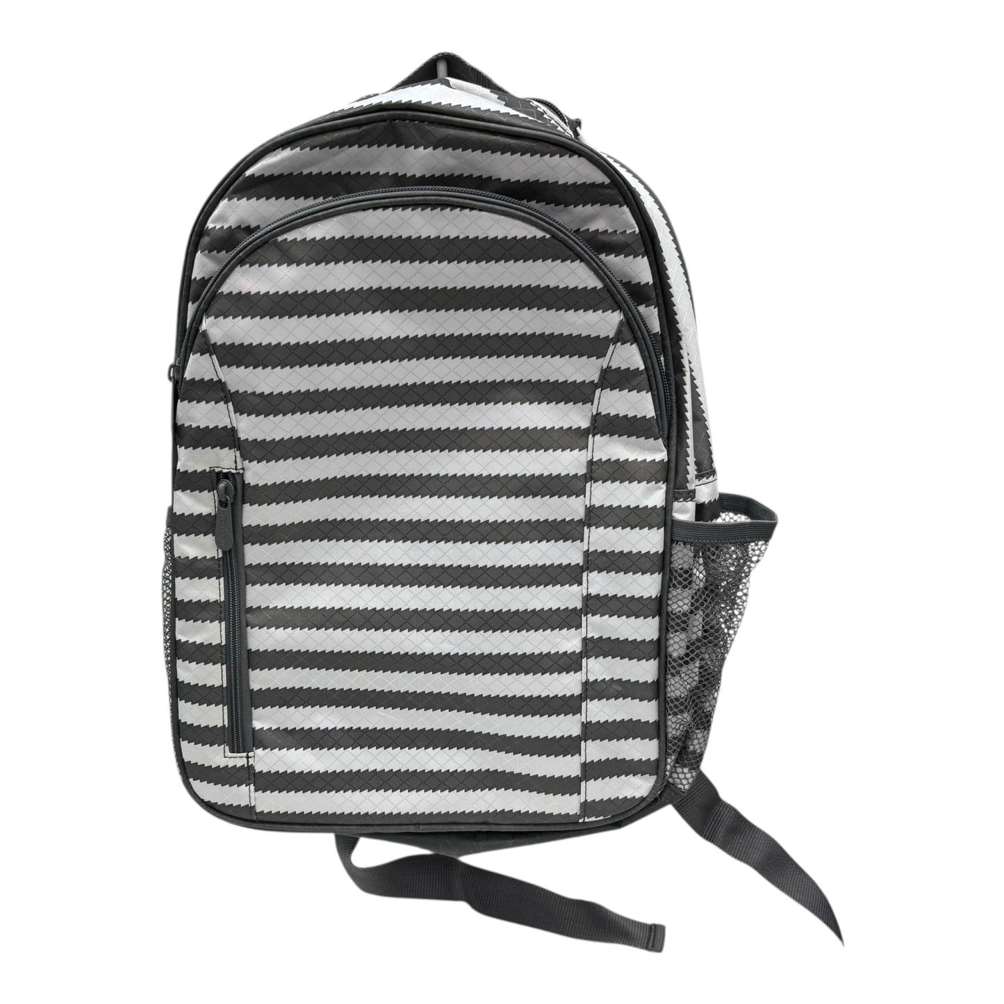 Backpack By Thirty One In Grey & White, Size:Medium