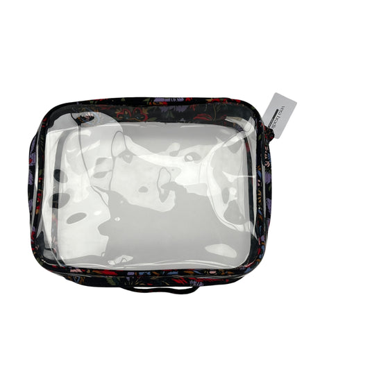 Makeup Bag By Vera Bradley In Black, Size:Large