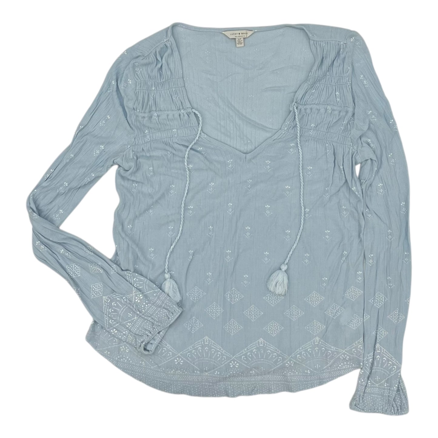 Top Ls By Lucky Brand In Blue, Size:S