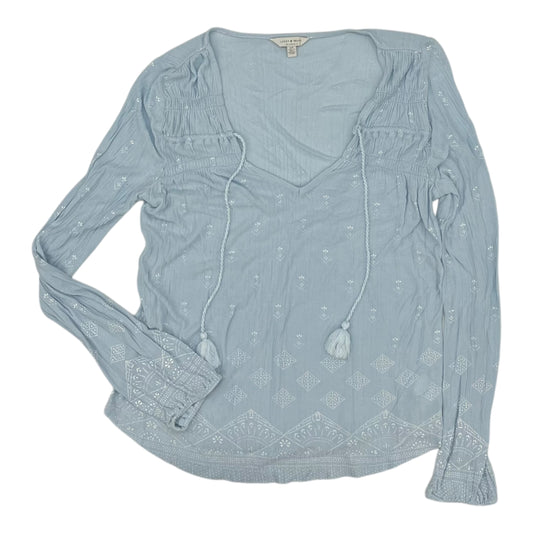 Top Ls By Lucky Brand In Blue, Size:S